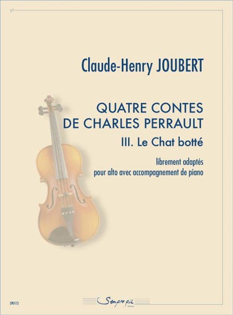 Quatre contes de Charels Perrault 3. Le Chat botté